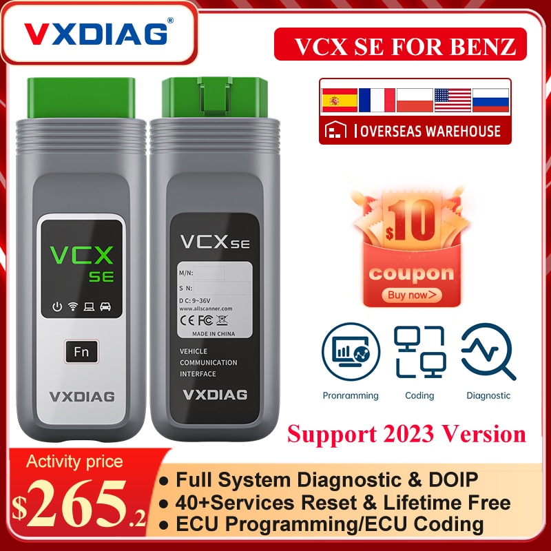 VXDIAG-VCX SE VX408 ޸  ڵ  , VCX SE,  J2534 α׷ SCN ECU ڵ C6 Doip obd2 ĳ